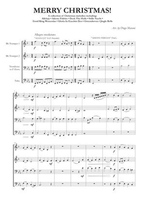 "Merry Christmas!" for Brass Quartet