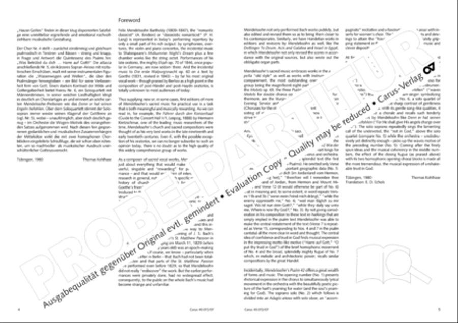 Psalm 42 4-Part scores gallery preview page 4
