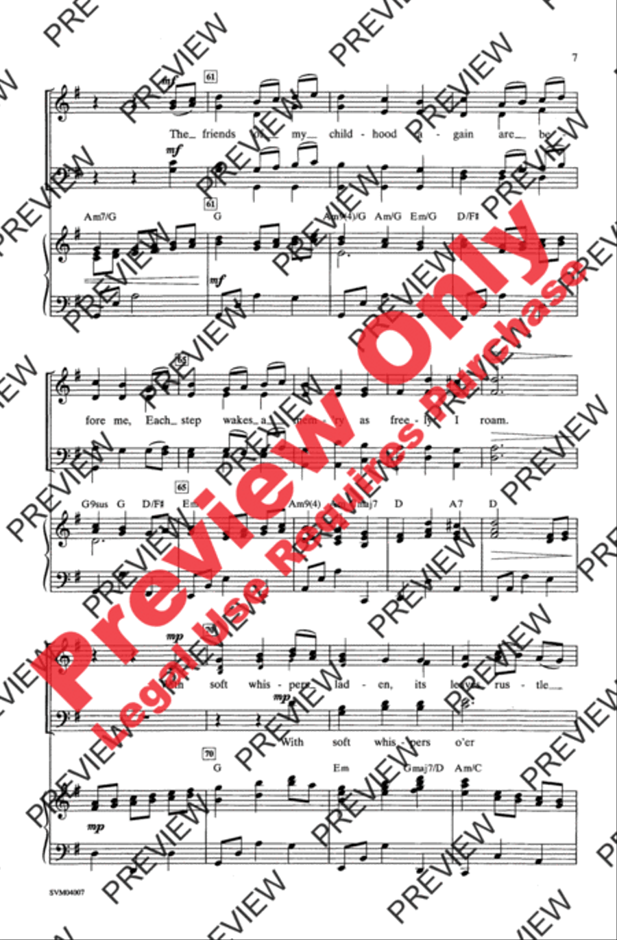 The Ash Grove The Ash Grove 4-Part scores gallery preview page 7