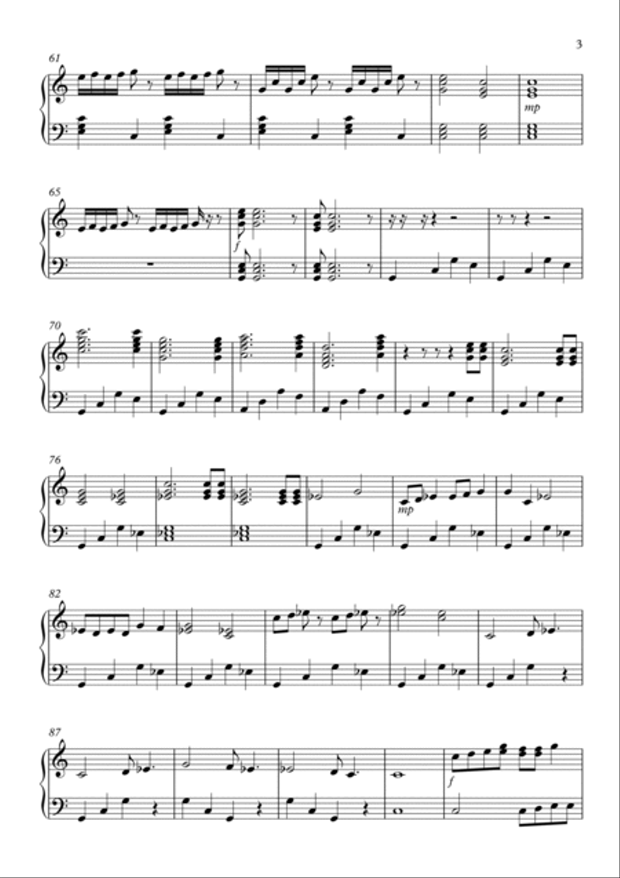 The Late Bird The Late Bird Piano Solo scores gallery preview page 3
