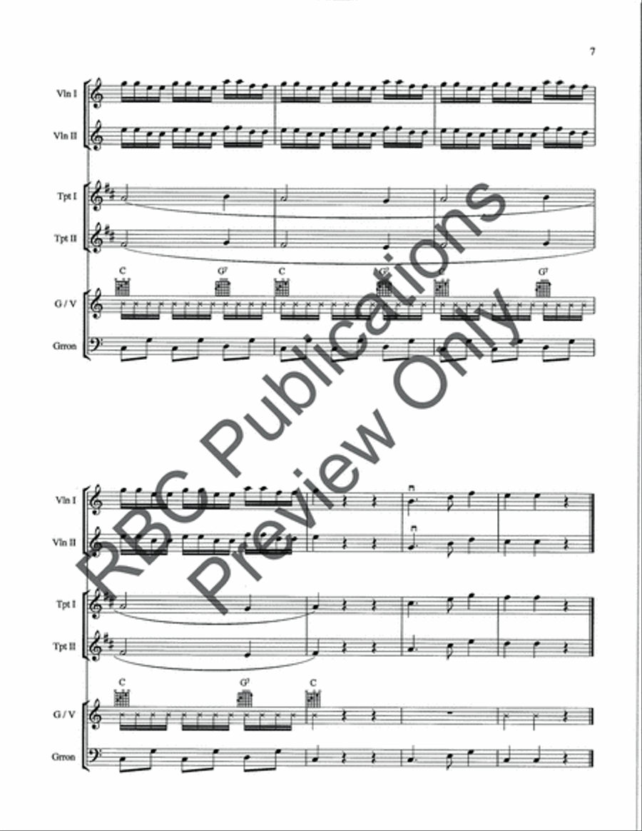 La Culebra Mariachi (Score) Trumpet scores gallery preview page 9