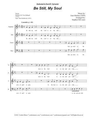 Book cover for Be Still, My Soul (SATB)