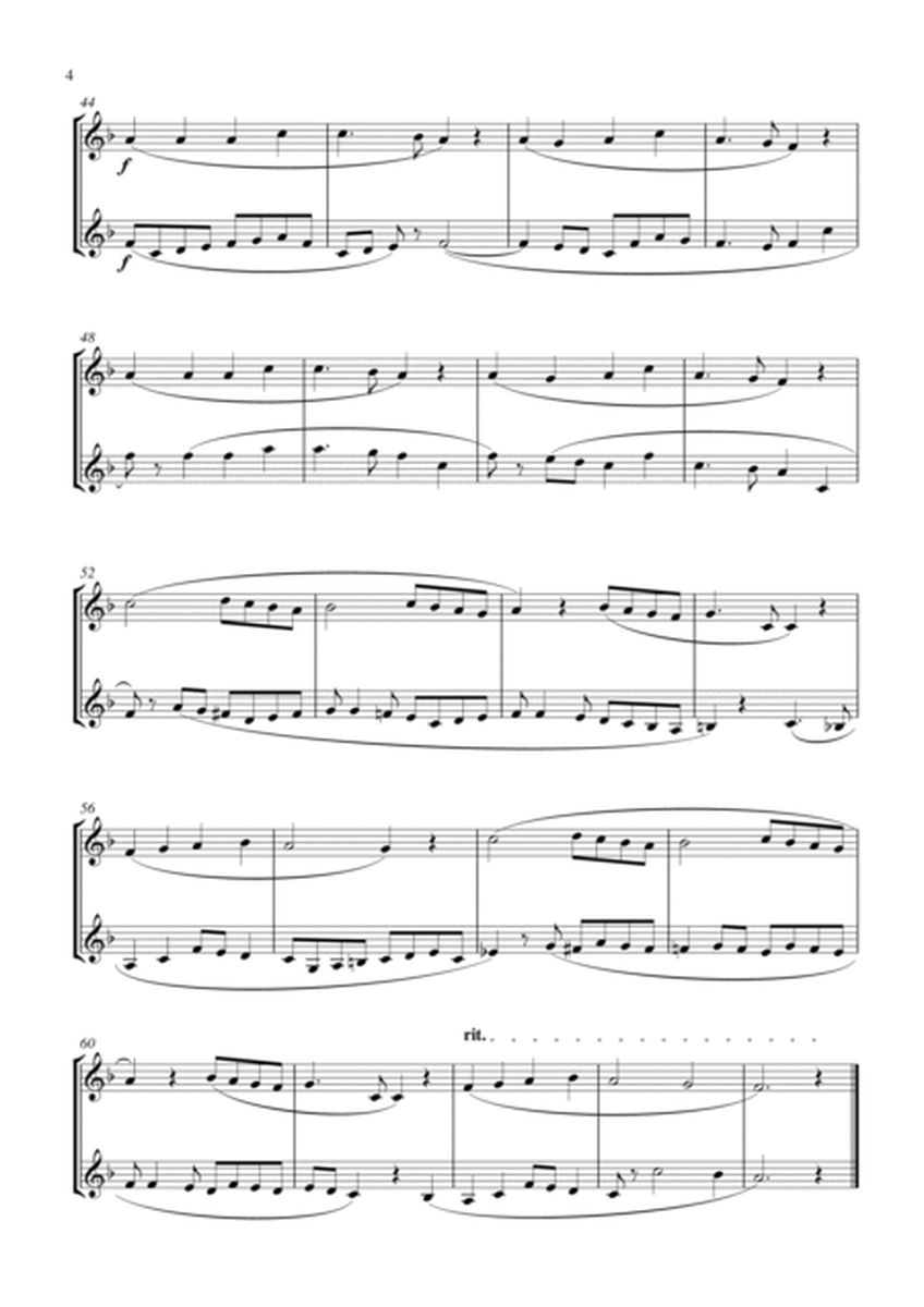 15 Popular Christmas Songs for Trombone Duet (Bb Treble) (Suitable for beginning / intermediate trom image number null