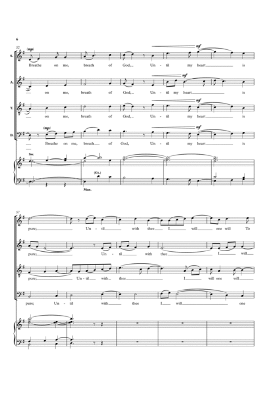 Come, O Creator Spirit 4-Part scores gallery preview page 6