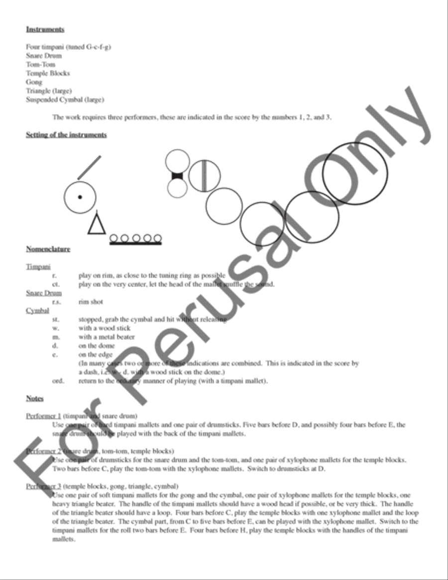 Divertimento Percussion scores gallery preview page 9