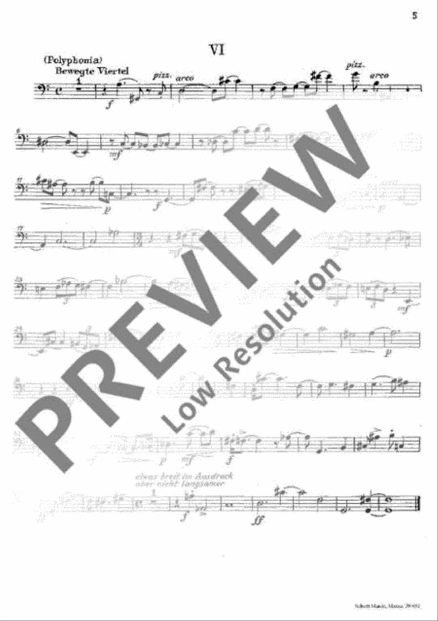 Six Madrigals Part scores gallery preview page 6