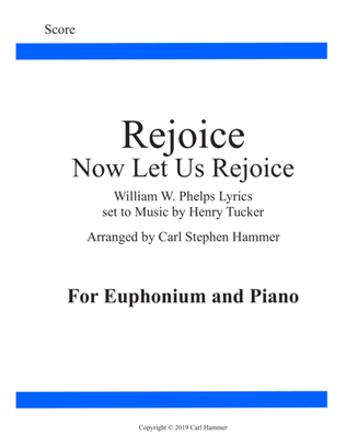 Rejoice - Now Let Us Rejoice