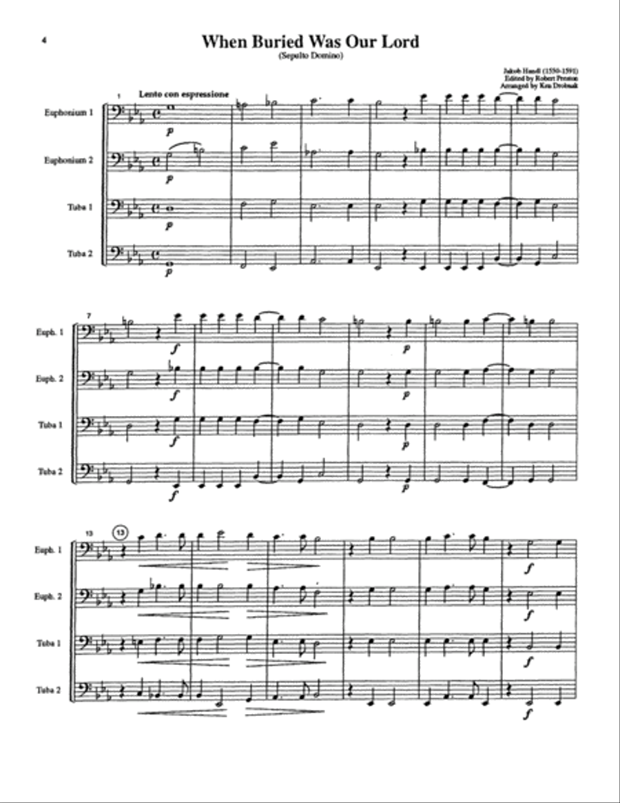 Renaissance Choral Music Choir scores gallery preview page 6