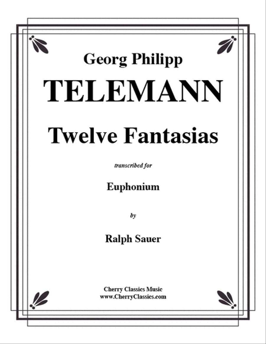 Twelve Fantasias for Euphonium