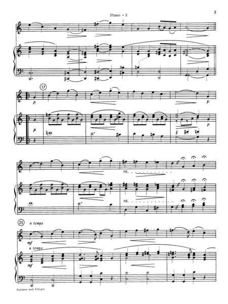 Highland/Etling Violin Quartet Series: Set 2: Piano Accompaniment