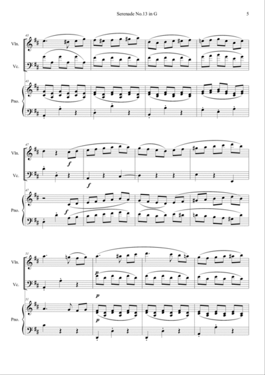 Serenade No.13 