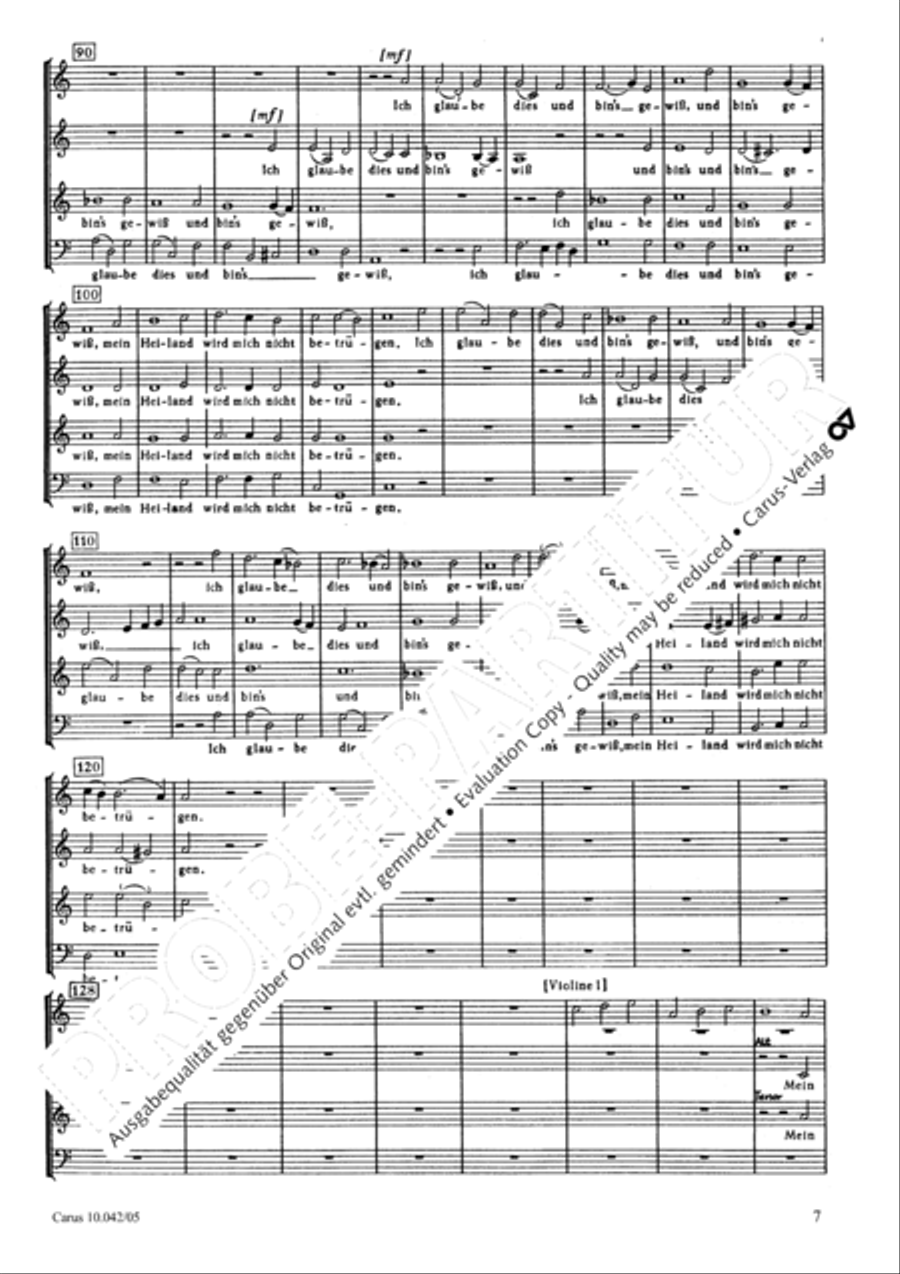 Mein Freund ist mein 4-Part scores gallery preview page 8