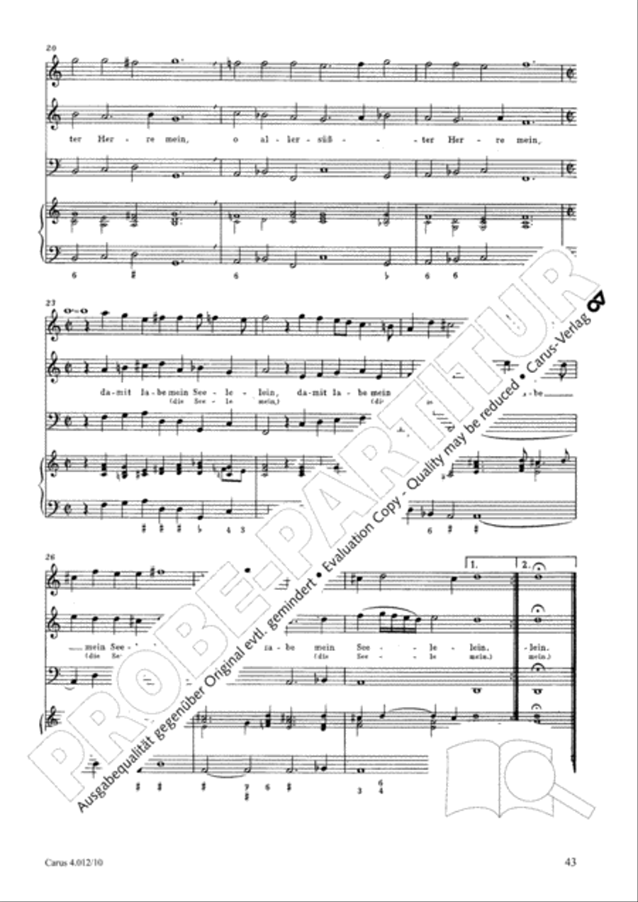 Opella Nova I. Teil 1618 Opella Nova I. Teil 1618 Collection / Songbook scores gallery preview page 44