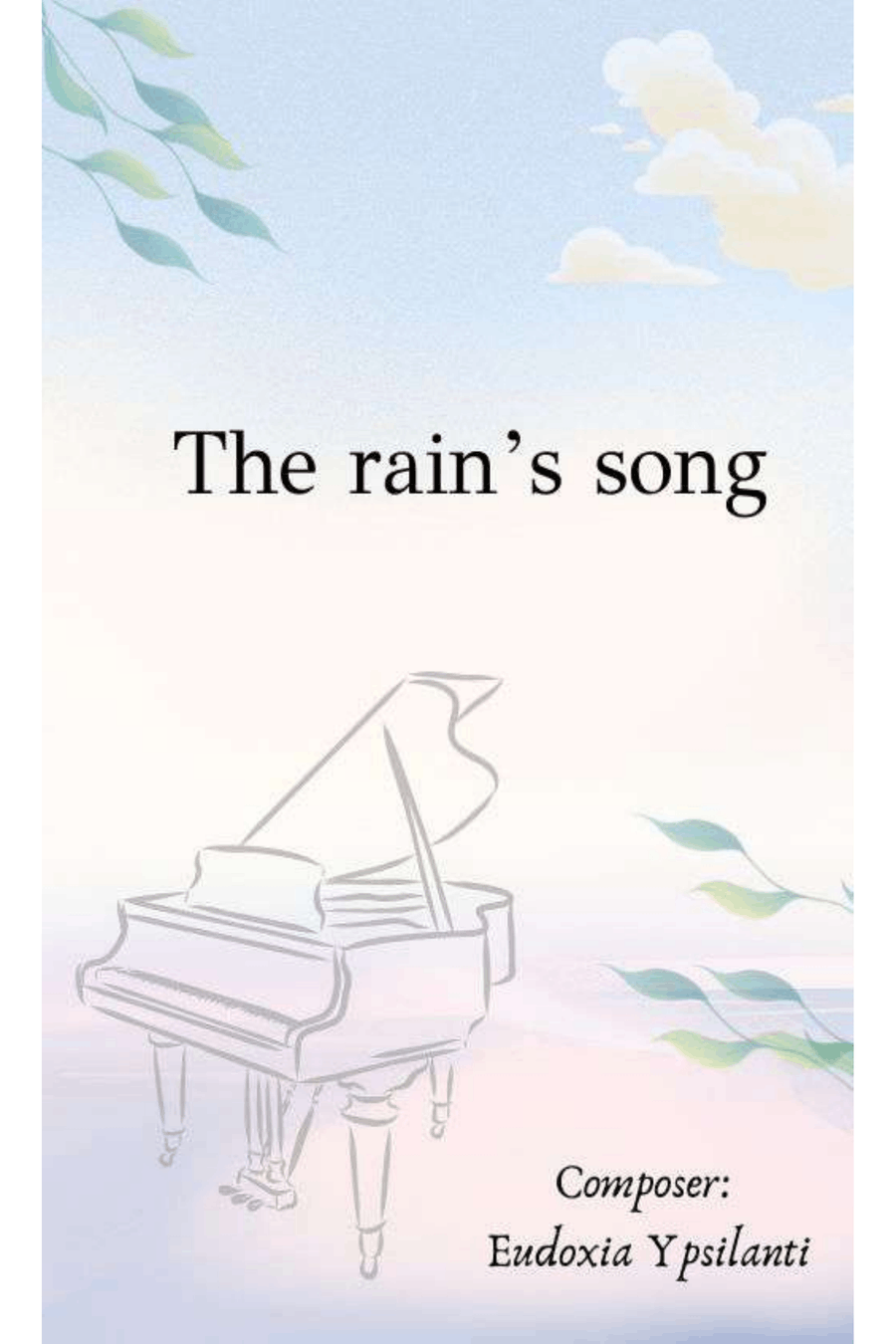 The Rain's Song The Rain's Song Piano Solo scores gallery preview page 1