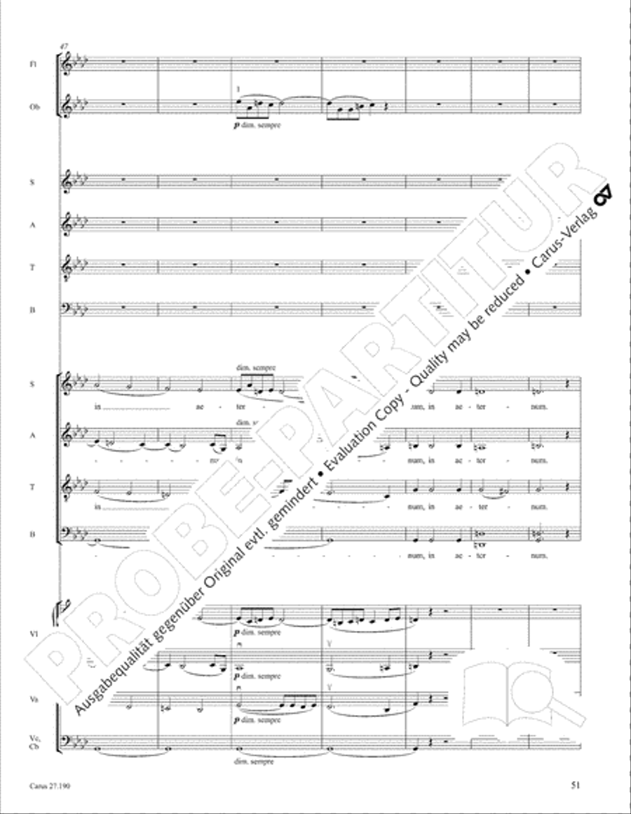 Te Deum 4-Part scores gallery preview page 58