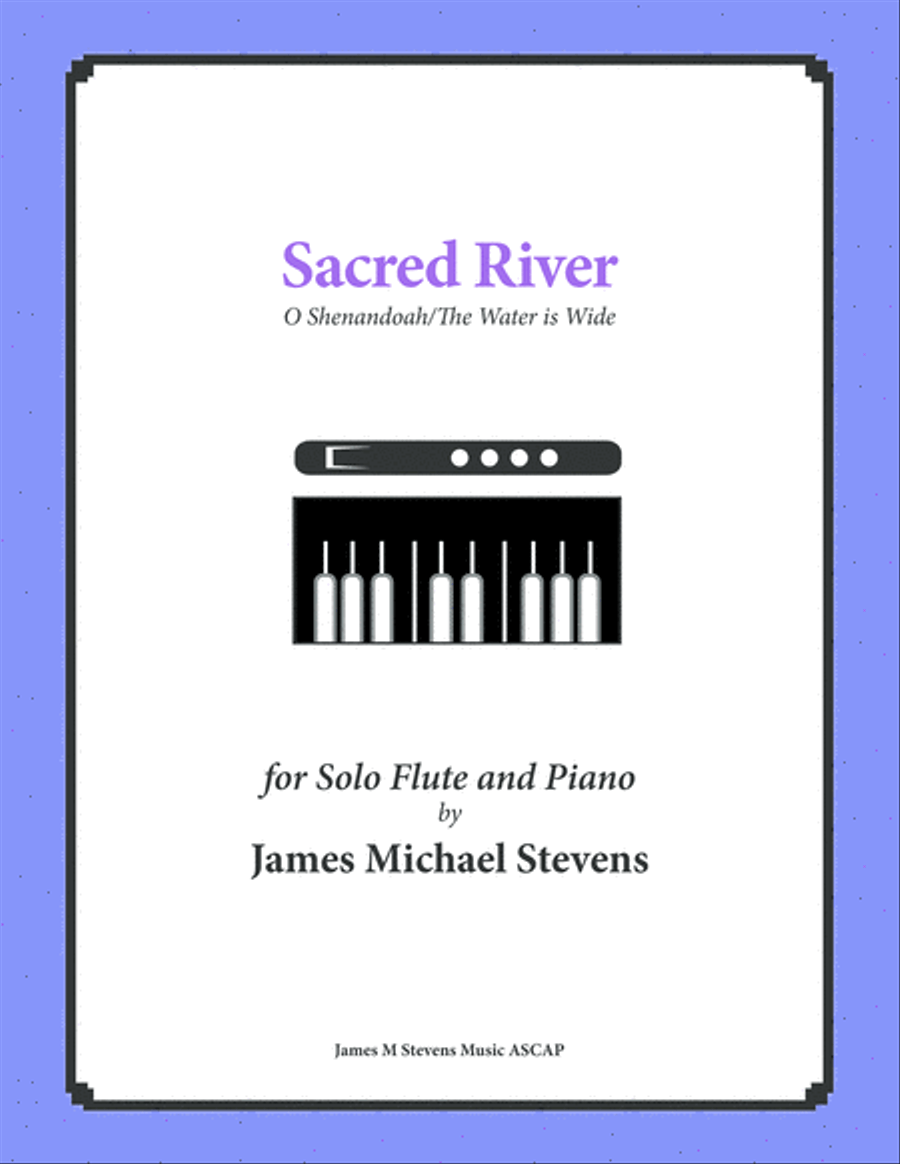 Sacred River - Flute/Piano - O Shenandoah/The Water is Wide Flute Solo scores gallery preview page 1