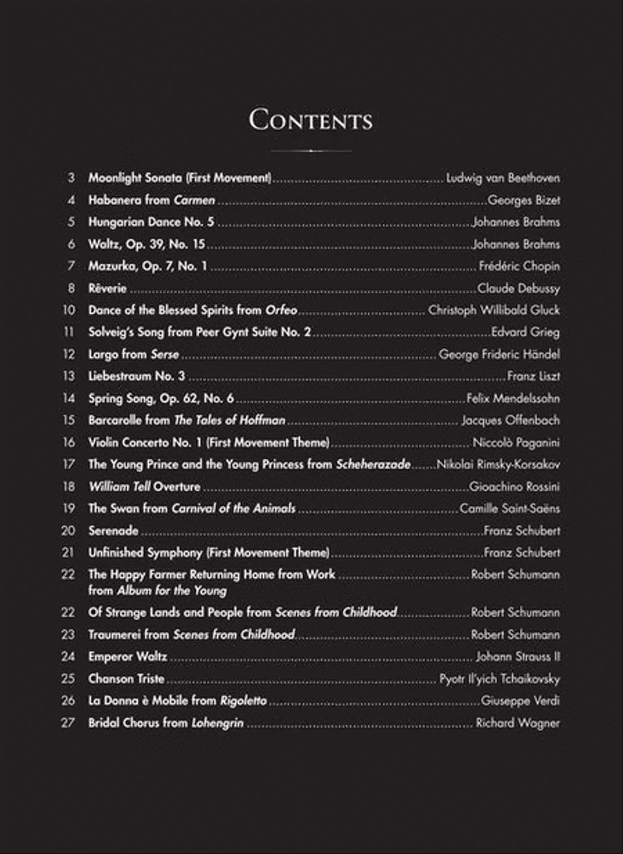 Great Classical Music for Violin and Piano Violin Solo scores gallery preview page 6