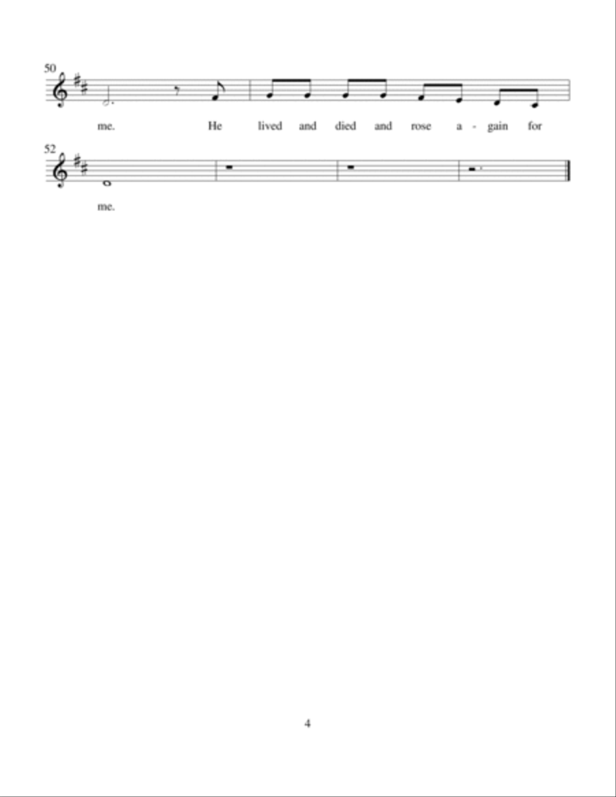 The Christmas Question Unison Choir scores gallery preview page 5
