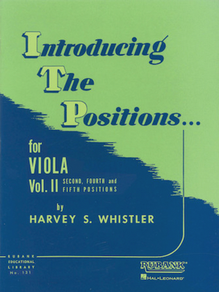 Book cover for Introducing the Positions for Viola
