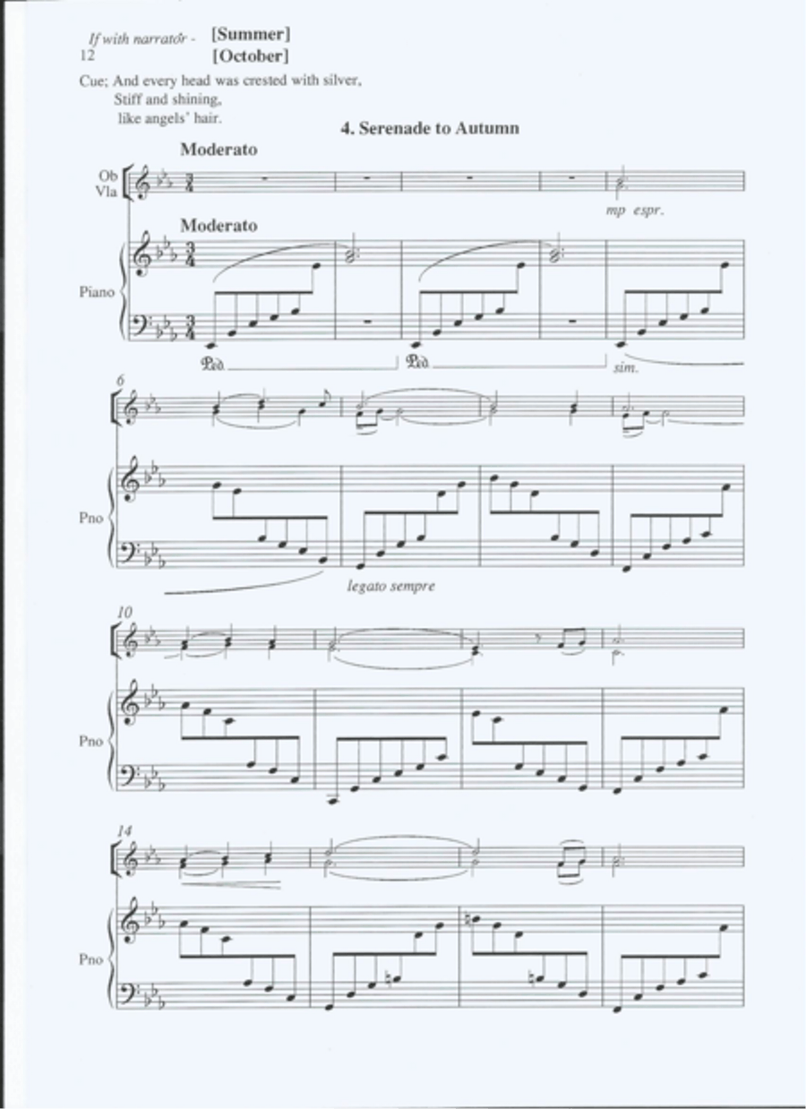 The Turning Seasons Oboe scores gallery preview page 5