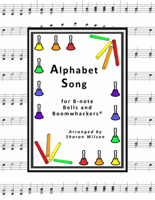 Alphabet Song for 8-note Bells and Boomwhackers® (with Black and White Notes)