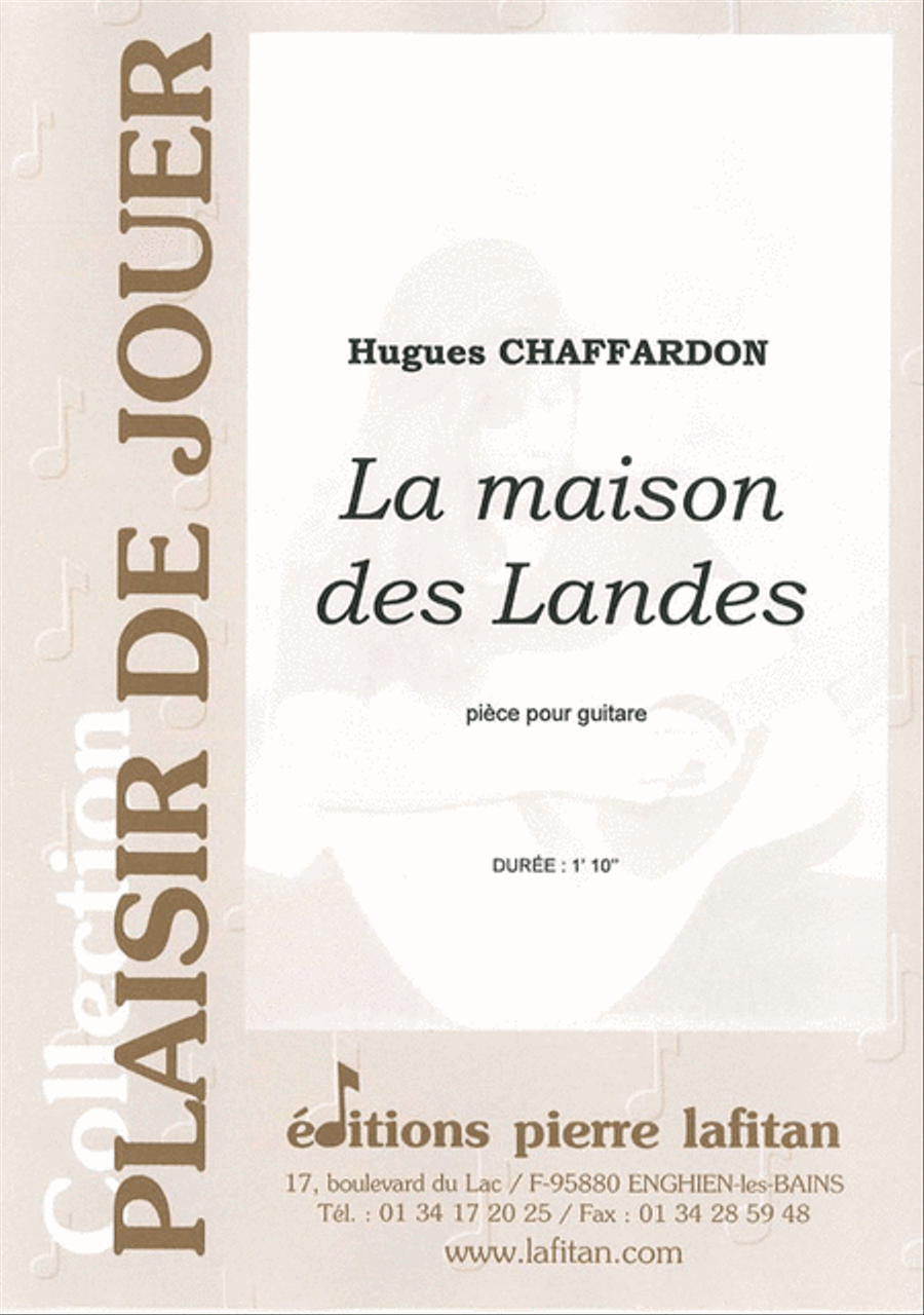 La Maison Des Landes La Maison Des Landes Guitar scores gallery preview page 1