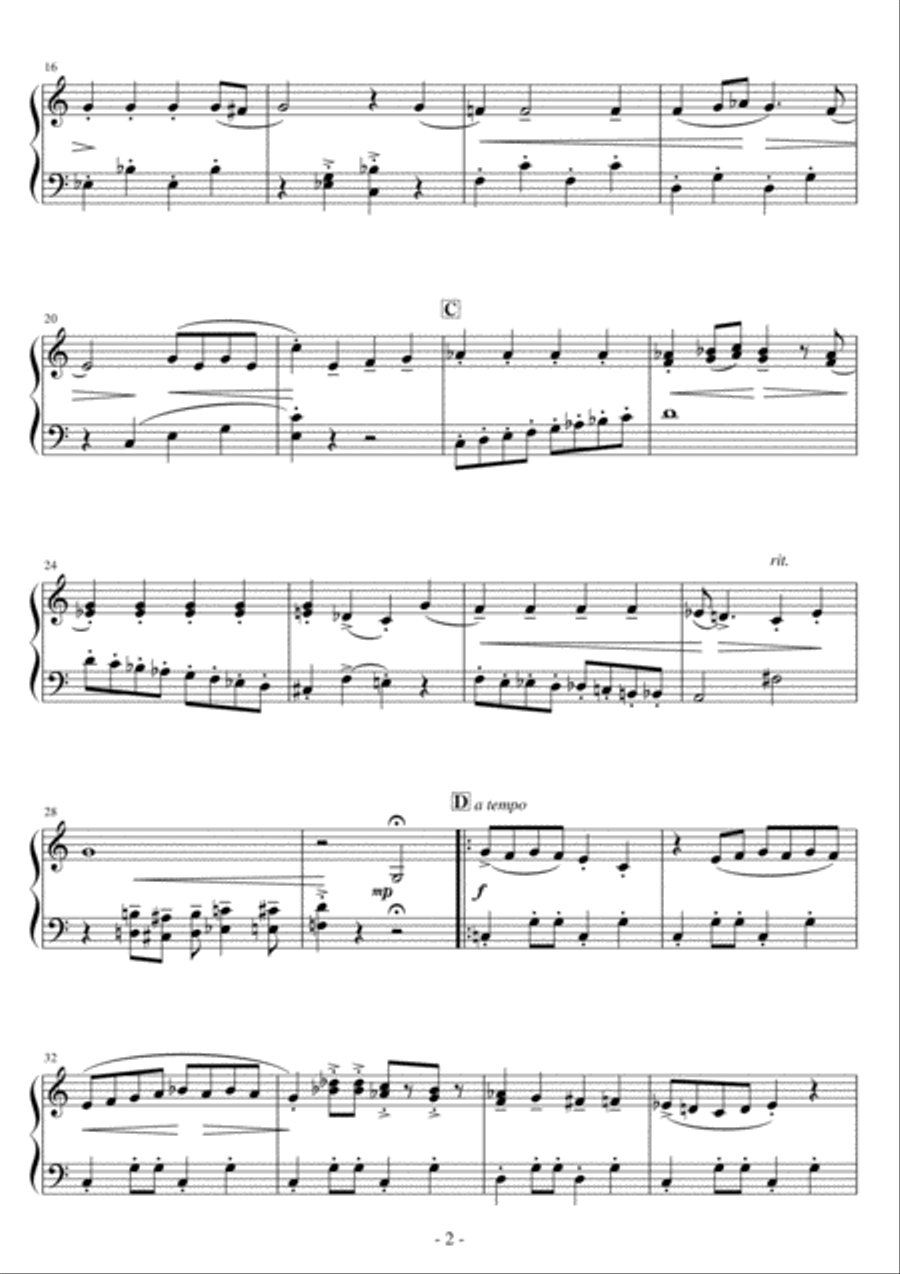 If I Were A Rich Man If I Were A Rich Man Easy Piano scores gallery preview page 2