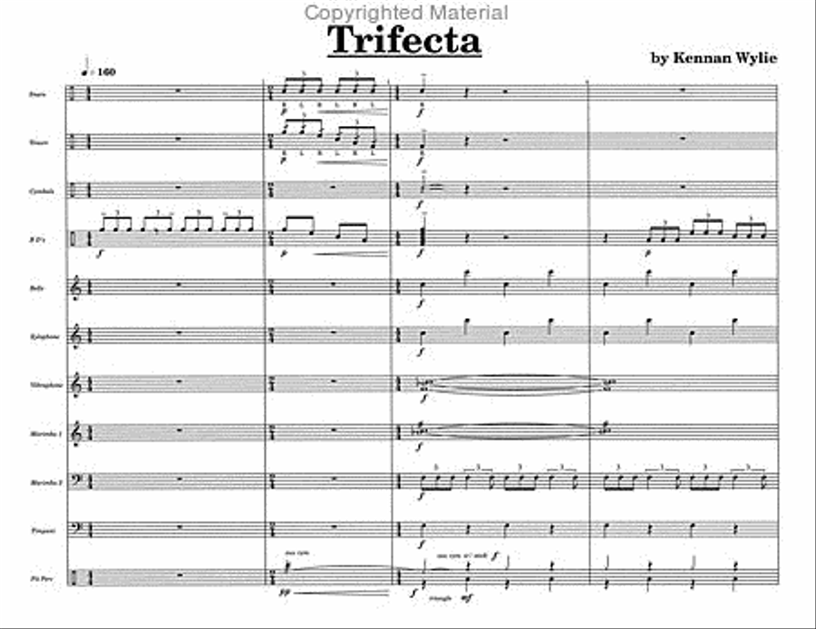 Trifecta Trifecta Percussion Ensemble scores gallery preview page 3