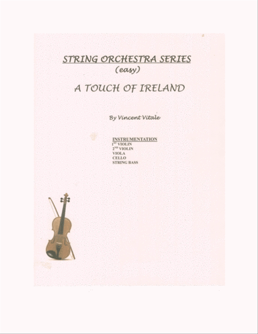 A TOUCH OF IRELAND String Orchestra scores gallery preview page 1