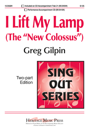 Book cover for I Lift My Lamp