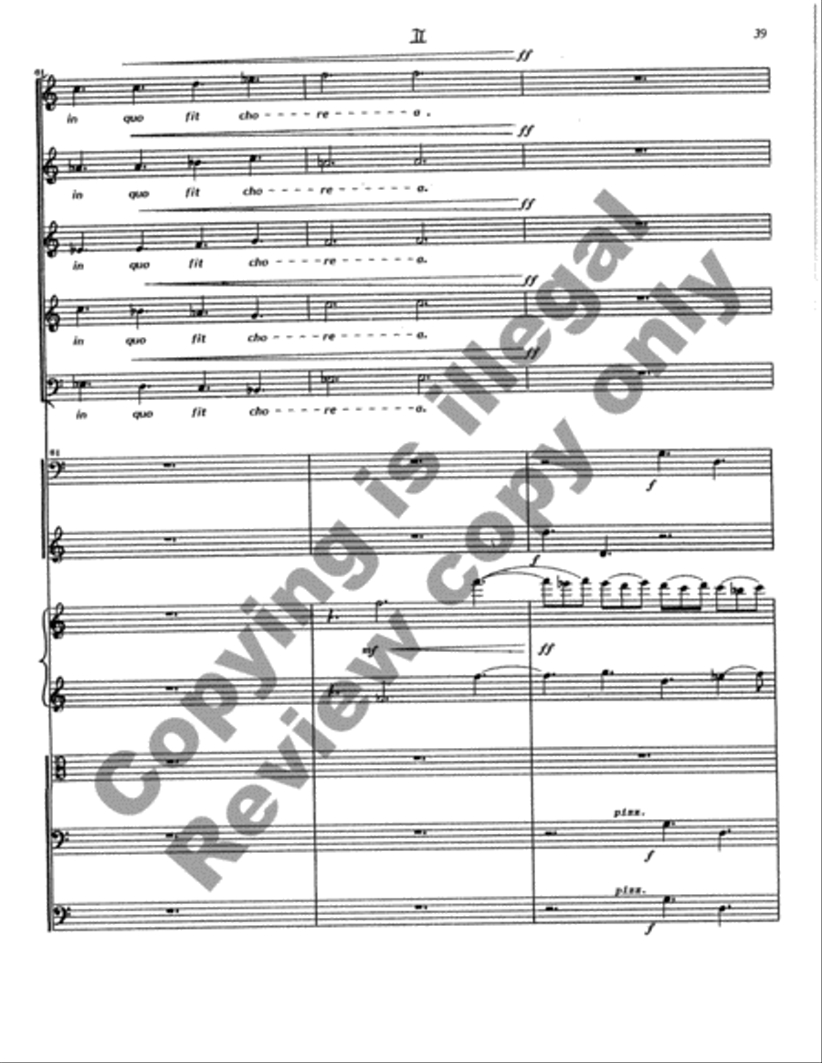 Cantata Rustica (Full/Choral Score) Choir scores gallery preview page 116