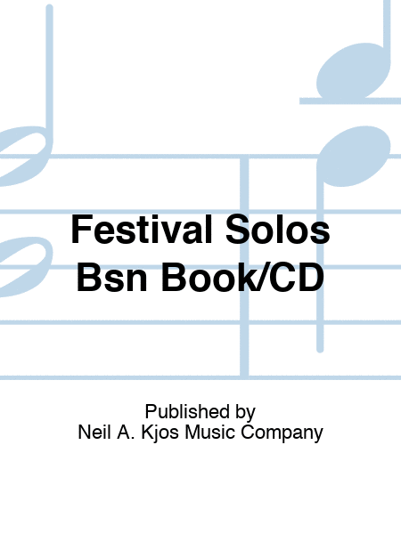 Festival Solos Bsn Book/CD