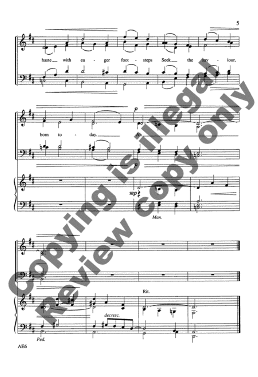 What Is This Lovely Fragrance? 4-Part scores gallery preview page 6