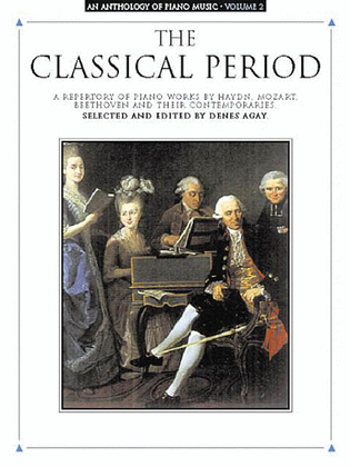Book cover for An Anthology of Piano Music Volume 2: The Classical Period