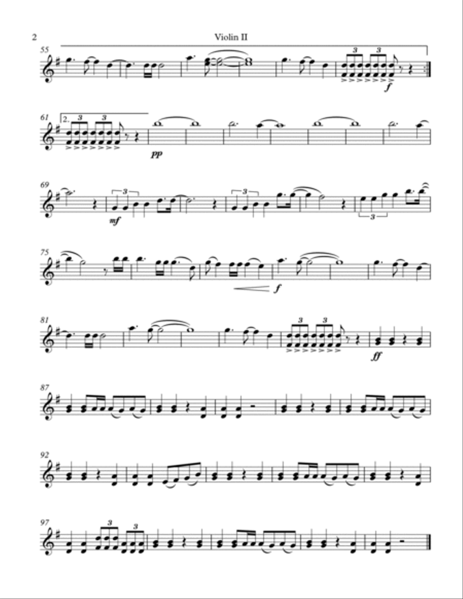 In The Name Of Love (feat. Bebe Rexha) String Quartet scores gallery preview page 4