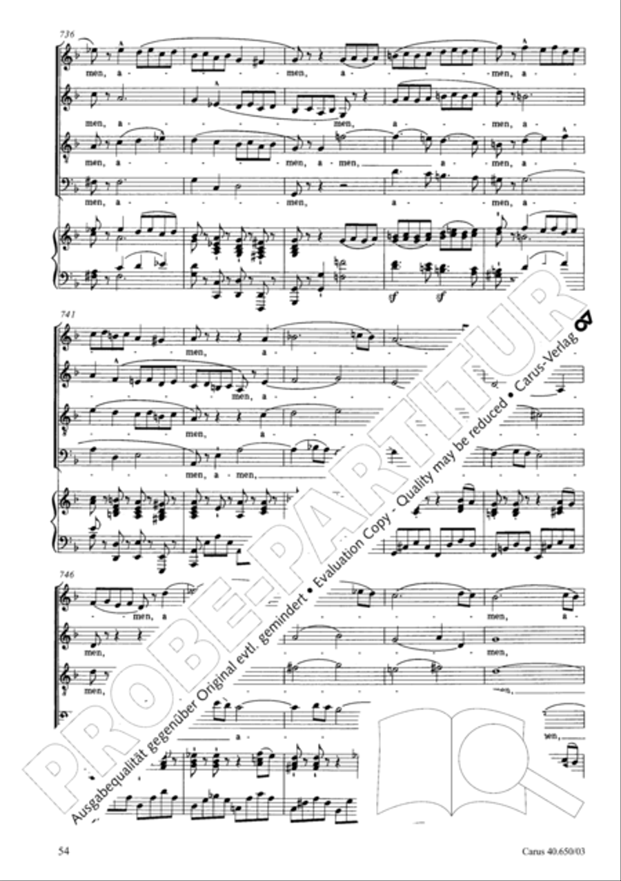 Petite Messe solennelle Petite Messe solennelle 4-Part scores gallery preview page 57