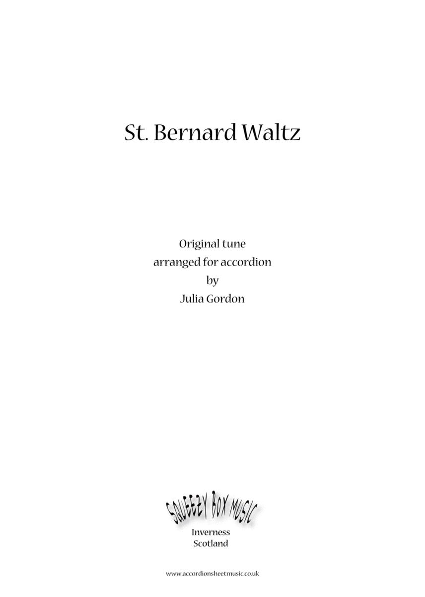 St. Bernard Waltz image number null