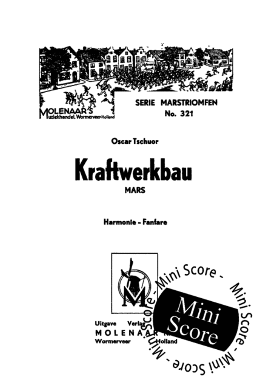 Kraftwerkbau Fanfare Band scores gallery preview page 3
