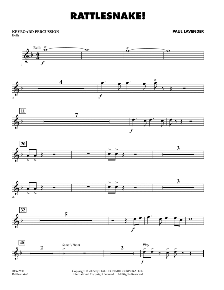 Rattlesnake percussion outlet