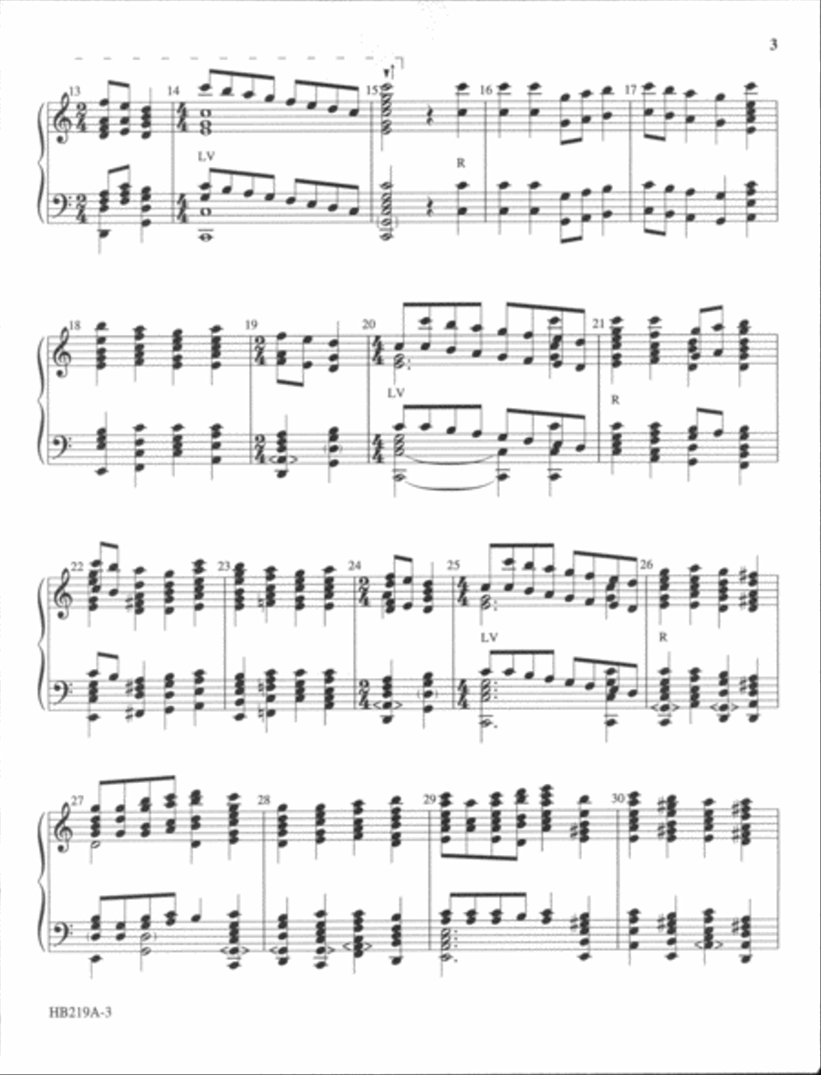 A Mighty Fortress Is Our God - handbell part 5-Octaves scores gallery preview page 3