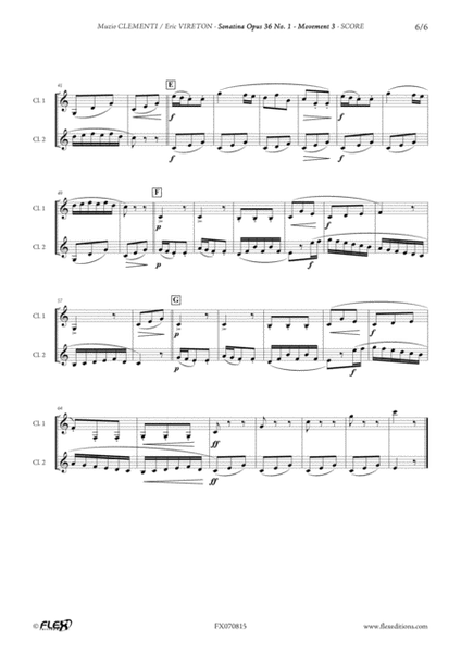 Sonatina Op 36 No. 1 image number null