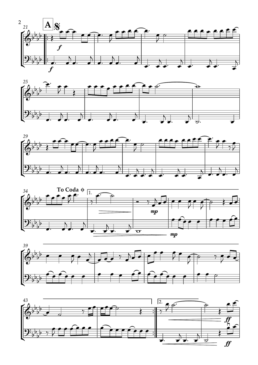Run String Duet scores gallery preview page 2