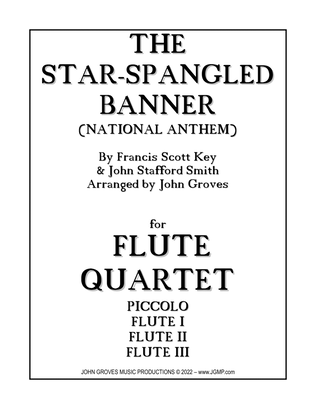 The Star-Spangled Banner (National Anthem) - Flute Quartet