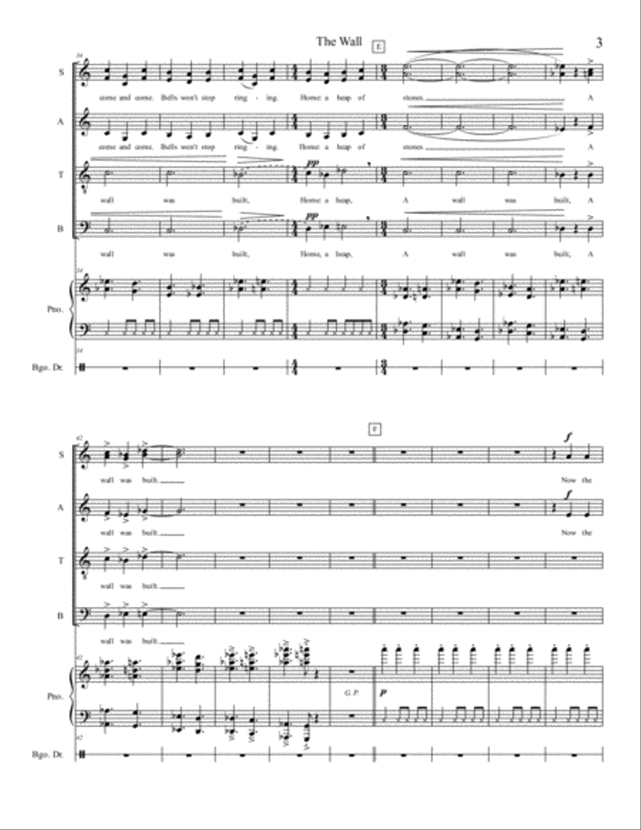 The Wall 4-Part scores gallery preview page 3