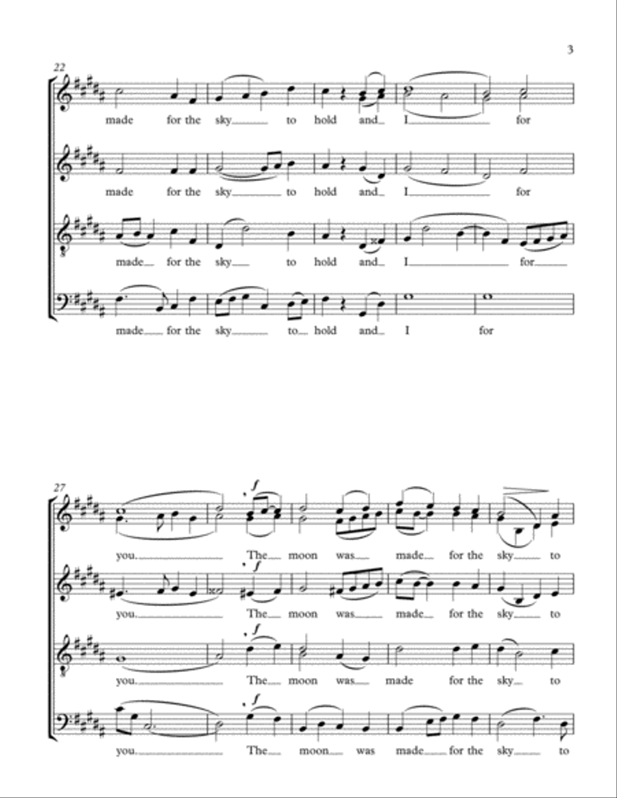 Tonight 4-Part scores gallery preview page 3