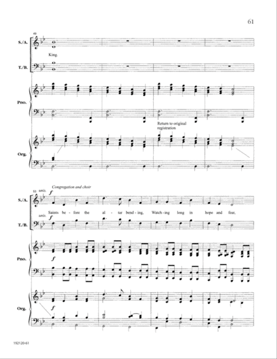 Let the People Sing at Christmas 4-Part scores gallery preview page 65