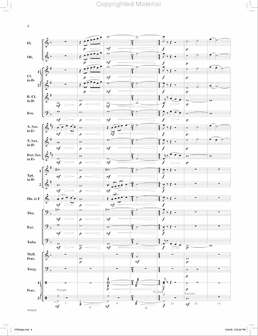 Visigoths Visigoths Concert Band scores gallery preview page 5