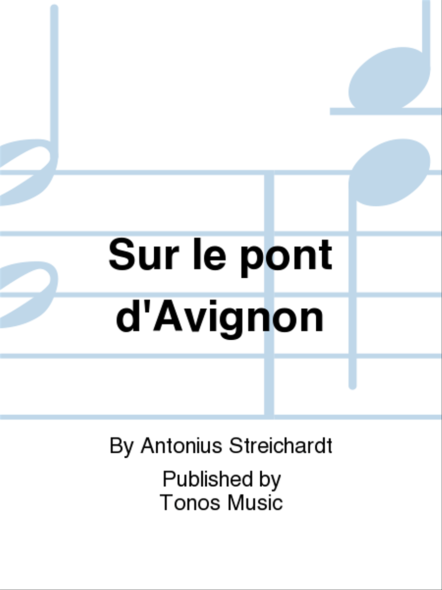 Sur le pont d'Avignon SSA scores gallery preview page 1