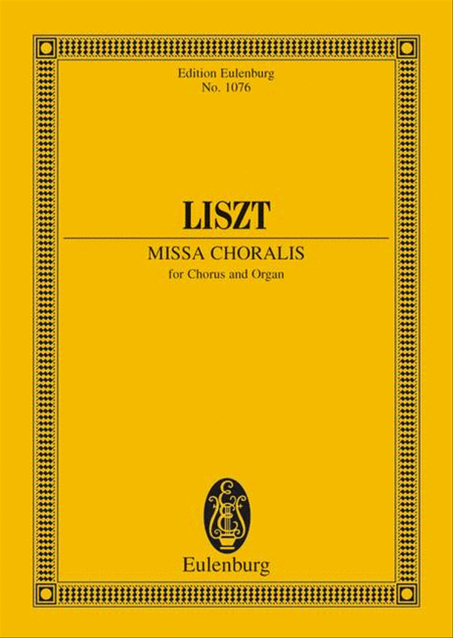 Missa choralis Missa choralis 4-Part scores gallery preview page 1