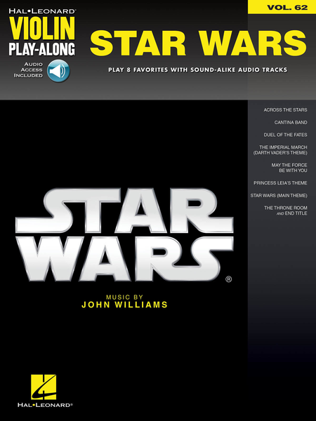 Star Wars (Violin Play-Along Volume 62)
